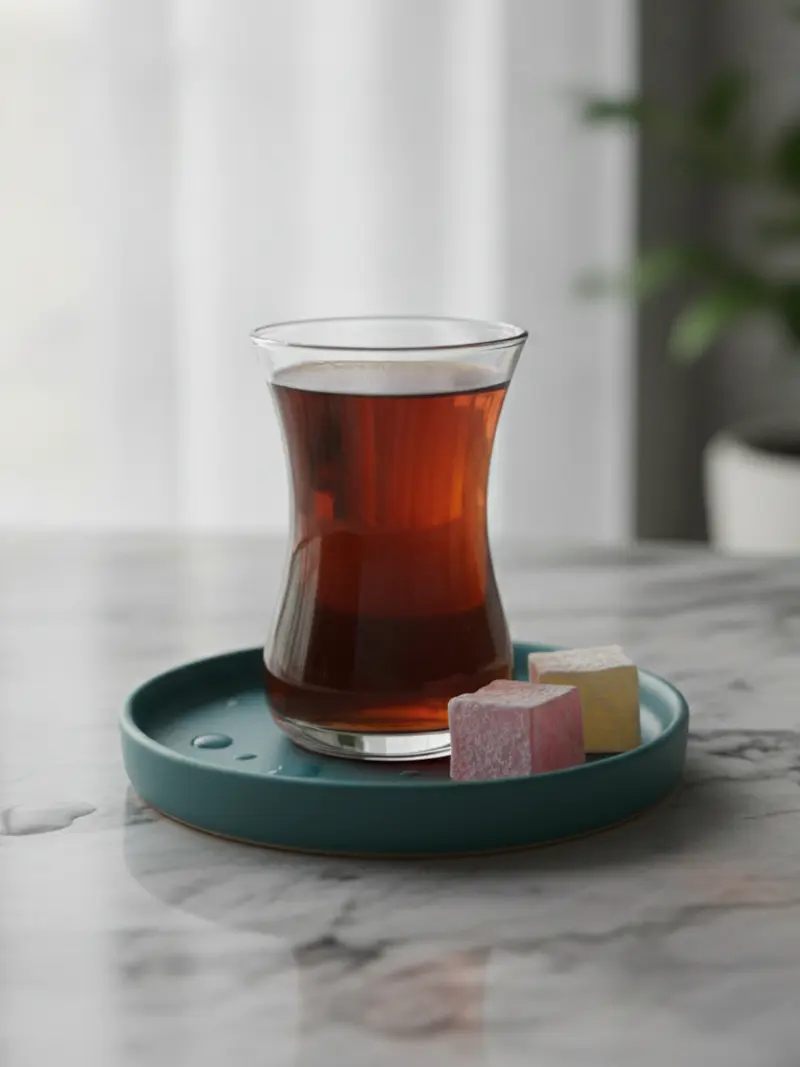 Tea in the relaxation room